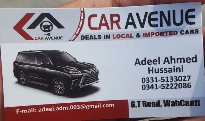 Car Avenue Taxila